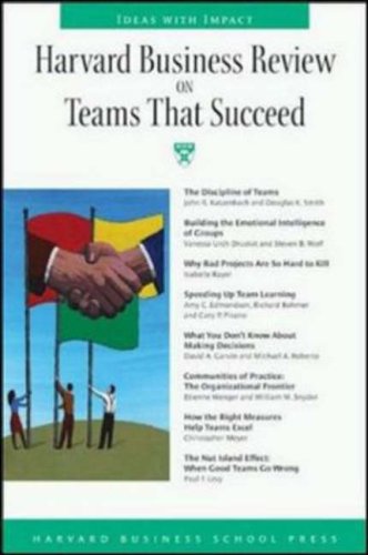 Harvard Business Review on Teams That Succeed (Harvard Business Review Paperback Series)