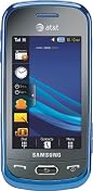 Samsung Eternity II Phone, Blue (AT&T)