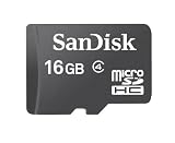 Sandisk 16GB MicroSDHC Memory Card, Class 4