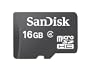 Sandisk 16GB MicroSDHC Memory Card, Class 4