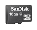 Sandisk 16GB MicroSDHC Memory Card, Class 4