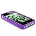 Purple TPU Flexible Case For Apple Iphone 4 4G