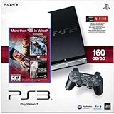 Sony Playstation 3 Slim (160 Gb) Black