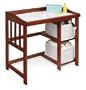 Cherry Changing Table with Desk Conversion