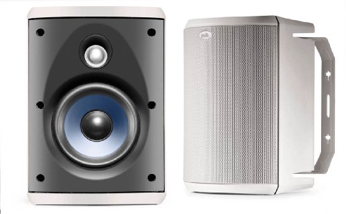 Polk Audio Atrium 55 All-Weather Speakers (Pair, White)