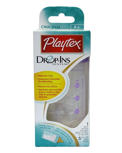 Playtex Baby Drop-Ins Original Nurser 4 OZ: Purple