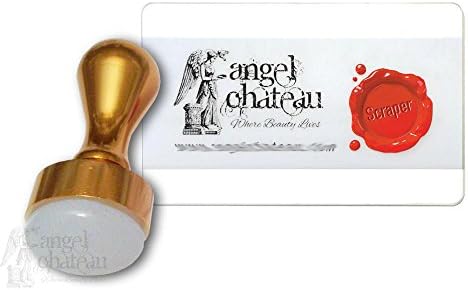 Metal Stamper and Scraper for Nail Stamping