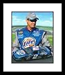 Rusty Wallace NASCAR Auto Racing Framed 8x10 Photograph Collage