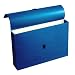 Wilson Jones ColorLife Expanding Wallets, 10 x 15 Inches, Dark Blue, 1 Case of 50-Count, (WCC722-4BL)