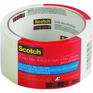 3M 343 Scotch Carpet Tape, 2-Inch x 10-Yard, 1-Pack