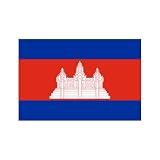 Cambodia Flag 3ft x 5ft Polyester