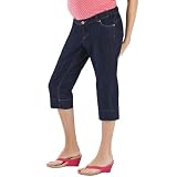 Liz Lange  for Target  Denim Cropped Pants - Dark Wash