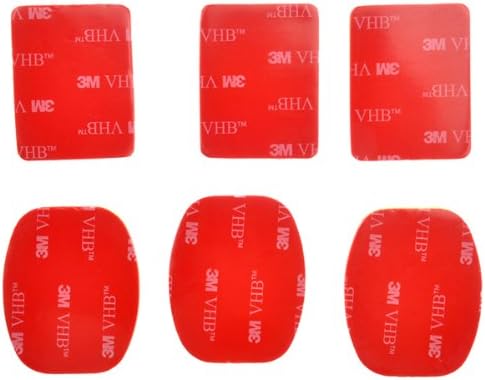 3M sticker Set(6 pcs)for Gopro Helmet Mount HD ST-14 .