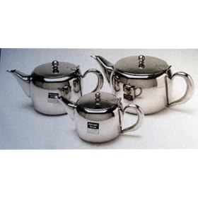 CASA 1.8 LITRE 18/10 STAINLESS STEEL ROUND TEAPOT