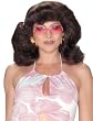 1970's Brown Angel Wig - Adult Std.