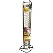 Black 80-CD Onyx Wire CD Rack