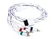 6FT Audio Video ED Component Cable for Wii - White (Net Jacket)