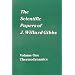 The Scientific Papers of J. Willard Gibbs, Vol. 1: Thermodynamics