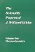 Book The Scientific Papers of J. Willard Gibbs, Vol. 1: Thermodynamics