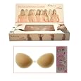 Strapless Self Adhesive Silicone Bra Khaki Color