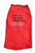 Ruff Ruff and Meow Dog Tank Top, What I Left in Vegas Stayed in Vegas, Red, Medium