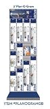 Plan O Gram Grab Bar 2 Contains 20 Asst Suction Bars