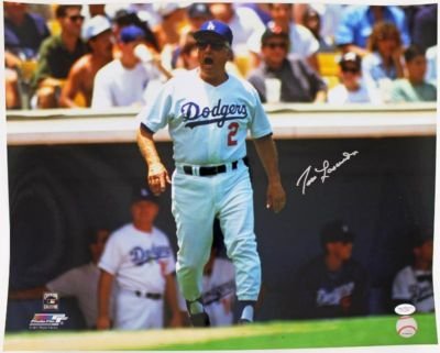 Tom Lasorda Signed Photograph - Dodgers 16x20 w175083 - JSA Certified - Autographed MLB PhotosB007UTIS2Q : image
