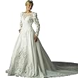 Wedding Dress Gown - White Bridal Gown by Sean Collection (B8000) White