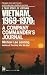 Books : Vietnam, 1969 - 1970: A Company Commander's Journal