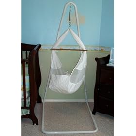 MamaLittleHelper Baby Hammock Motion Bed Cradle - WHITE