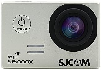 Boblov Silver Sj5000x Elite 4k 24 Fps Waterproof Wifi Sports Action Helmet Camera With 2 Battery