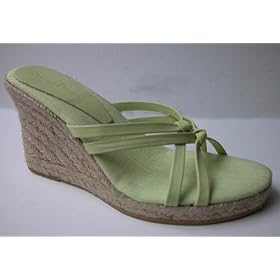 $125 Tommy Bahama Ladies Wedge Sandal Shoes Size 8 by Tommy Bahama