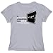 T-Shirt Woman Silver Gray  My Cane Corso Is Smater Than Your Honor Student  Dog