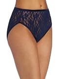 Vanity Fair Women's Illumination Helenca Lace Hi Cut Panties