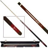 Sporting Goods : Red Sword Pool Cue w/ Case - Billiards > Cue Sticks > Theme Hardwood