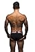 Andrew Christian Men's Blow Brief with Show It, Black/Red, Large