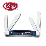 Case Pocket Knives Blue Bone 4Bld Case Knife 02863 by W.R.CASE & SONS
