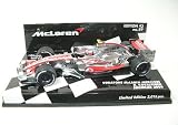 Review Minichamps 530084393 / McLaren Mercedes MP4 (Heikki Kovalainen 2008 Showcar) in Silver (1:43 scale) Diecast Model Car