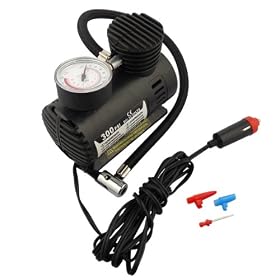 300 PSI 12Volt Mini Portable Air Compressor 12 Volt Emergency Car and Electric Pump Tire Inflator