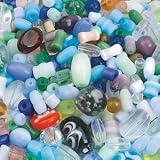 Glass Bead Mix, 1/2-Lb (Bag of 350)