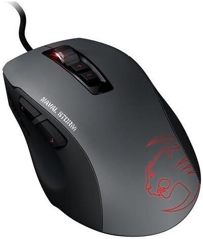 Roccat Sota Roccat ROC-11-712 Kone Pure Military- Core Performance Gaming Mouse - Optical - Cable - USB 2.0 - 5000 dpi - Scroll Wheel - 7 Button(s) - Naval Storm (Roccat SotaROC-11-712 )
