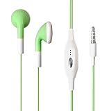 3.5mm Green In-Ear Headphones Earphones Earbud For iPhone iPod iPad Nano Touch