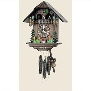 Musical Animal Chalet Cuckoo Clock