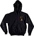 Anti-Hero Nothin's Free Zip Hooded Sweatshirt [Large] Black