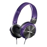 Philips SHL3160PP/27 Headphones, Purple