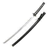 Etched Samurai Katana Black