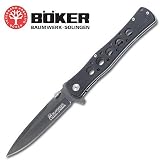 Power Trooper, G-10 Handle, Black Blade, Plain