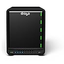 Drobo 5N 10TB: Network Attached Storage - 5 bay array with mSATA SSD acceleration, 10TB storage included with 5 x 2TB hard drives - Gigabit Ethernet port (DRDS4A21-10TB)