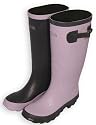 Stormafit Ware-Rite Navy with Lilac Trim Huntsmans Wellies / Wellington Boots