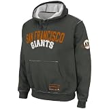 MLB Men's San Francisco Giants Classic Experience Hooded Fleece Pullover (Medium)NIGHT BLACK